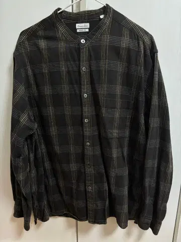 스티븐 앨런 체크 무늬 셔츠 L 사이즈