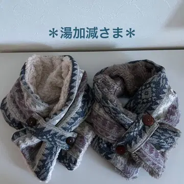 온도 조절 마스터 머플러 핸드메이드