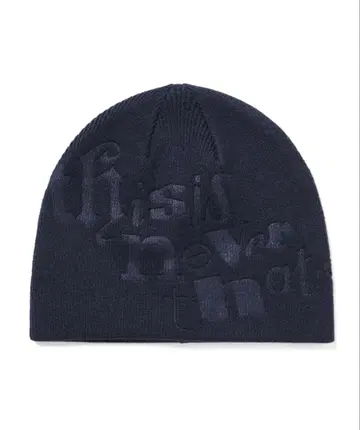 Thisisneverthat 다크 블루 비니