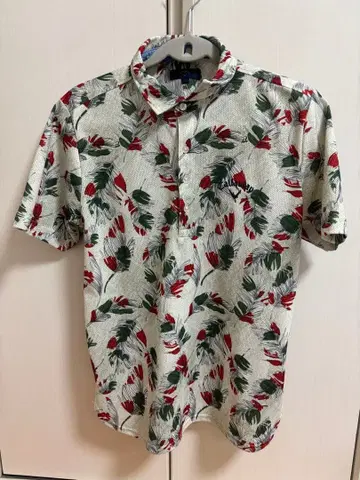 캘러웨이 플라워 패턴 피케 셔츠