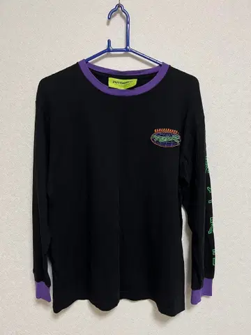 계속 한밤중이면 좋을 텐데 라이브 티셔츠 블랙 긴팔 M 사이즈 카라카라부