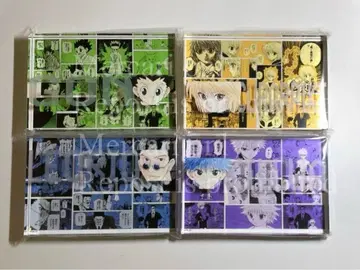 아크릴 블록 4세트 2023년 벌스데이 헌터 x 헌터