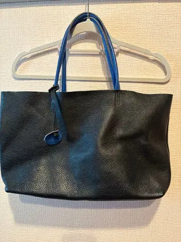 kotty 블랙 가죽 토트백