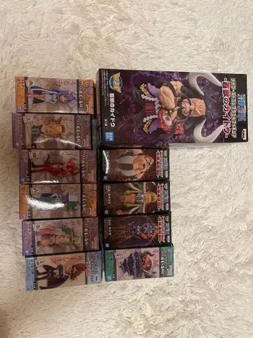 원피스 월드 컬렉션 백수 해적단 세트