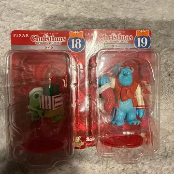 크리스마스 오너먼트 복권 마이크 샐리 2개 세트