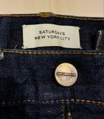 SATURDAYS NEW YORK CITY 스트레이트 데님