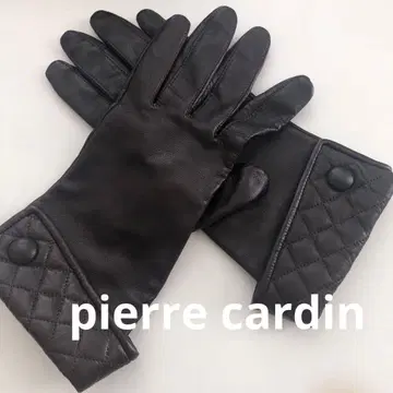 배송비 포함 다크 브라운 피에르 가르뎅 여성용 가죽 장갑