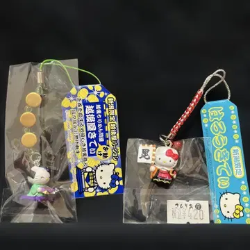 귀여운 헬로키티 니가타 한정판! 스트랩 2개 세트