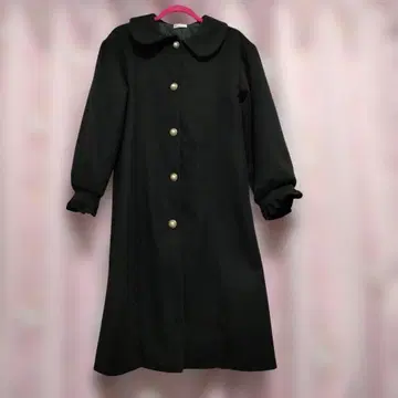 새상품급 엑시즈팜 롱 코트 M 블랙