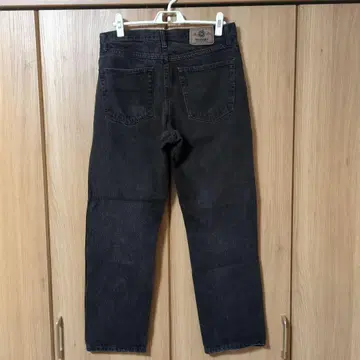 가격 인하 불가 w33 Wrangler 블랙 스트레이트 데님