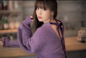 Her lip to 파립투 백 벨로아 리본 니트