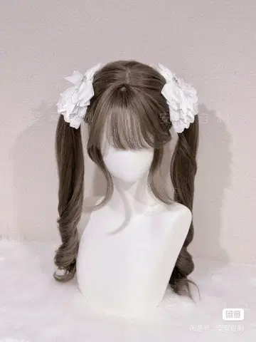 메이메이 헤어 액세서리 달콤한 케이크 헤어핀 새하얀