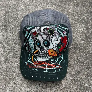 Ed Hardy 스컬 디자인 메쉬 캡