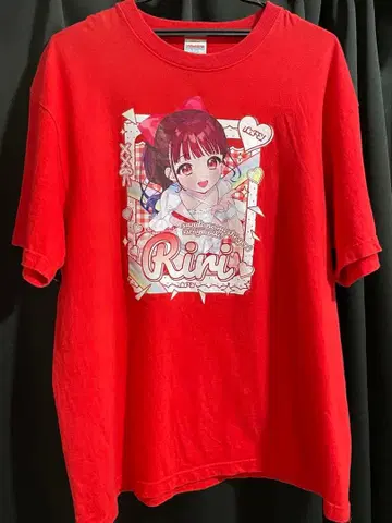 코코로하나 리리 최애 셔츠 무도관