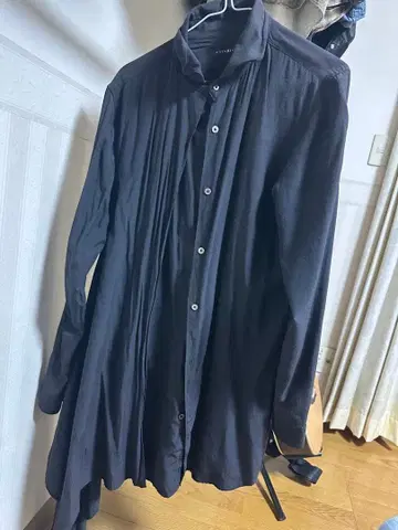 CIVARIZE 긴팔 롱 셔츠