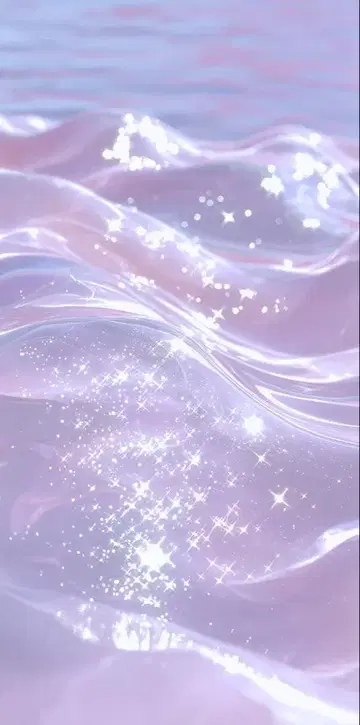 핑크색 광택 물결 무늬