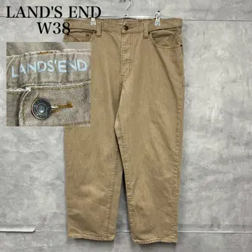 W38 빅 사이즈 LAND'S END 베이지 데님 PM18