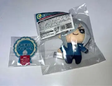 가정교사 히트맨 REBORN! 히코쿠지 스쿠알로 봉제 인형 네임 배지