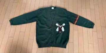 [ 칼 헬무트 ] 볼링 자수 다크 그린 가디건