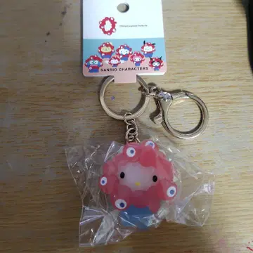 키티 미야쿠미야쿠 산리오 클리어 키링