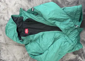 그린 다운 자켓 L 사이즈