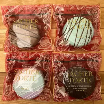 새상품 블루밍 스퀴즈 자허토르테 미니 4개 세트