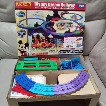 정크제품 Disney Dream Railway 세트 컬러풀 레일 세트