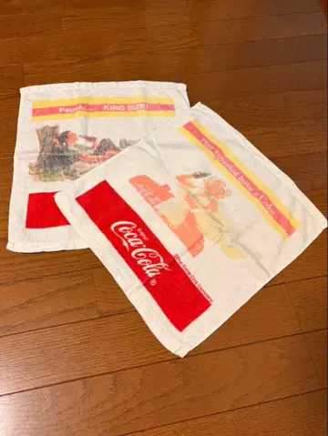 코카콜라 120주년 기념 타월