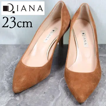 [새상품급] DIANA 다이애나 23 펌프스 스웨이드 카멜 브라운