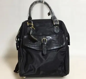 no34499 마야마야 소가죽 2way 토트 백 럭색