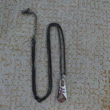 폴스미스 목걸이 지퍼 모티브