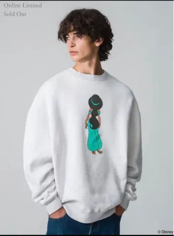 [5주년 한정판] 론 헤르만 맨투맨 풀오버 (재스민) M 미사용 새상품