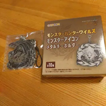 몬스터 헌터 와일즈 메탈 키링 고어 마갈라 몬스터 아이콘