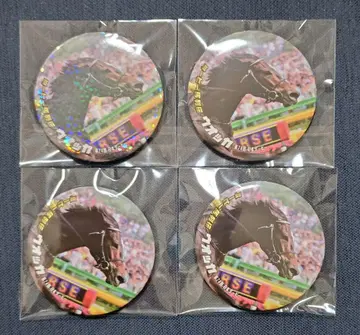 더비마 열전 복권 트레이딩 캔뱃지 보드카 4개