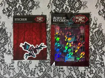 [ 미사용 새상품 ] 해즈빈 호텔 VOX 복스 아크릴 키링 씰