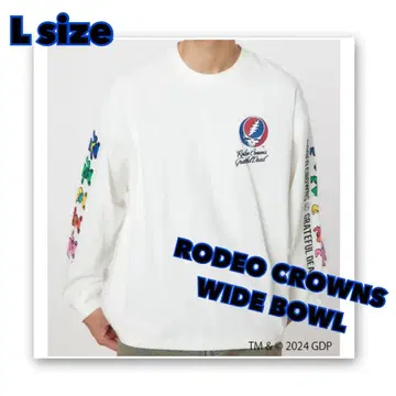 로데오 크라운 Grateful Dead L/S Tee 롱티 긴팔 티
