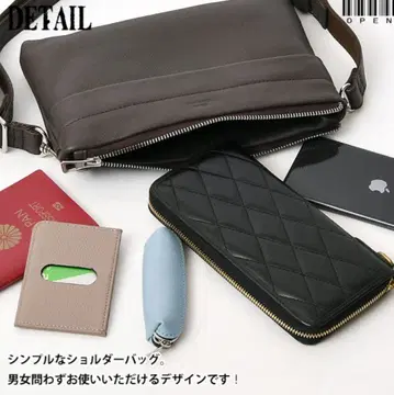 새상품급 1회 착용 SEEKER 남성용 숄더백 바디백