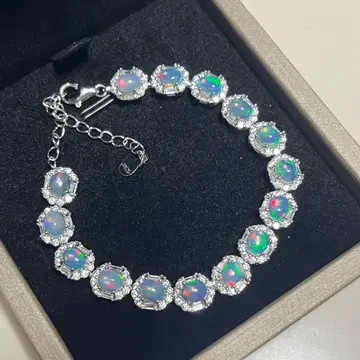 [ 간사이 만박 ] 오팔 팔찌 네팔 실버 EXPO 2025 만박