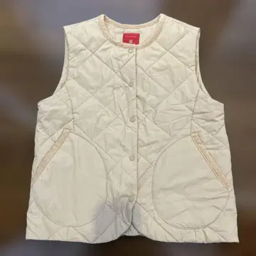 LILASIC 베이지 베스트 M 사이즈