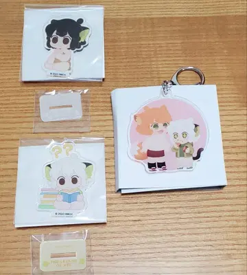 라소흑전기 아크릴 키링 아크릴 스탠드 소흑 샤오헤이 약수 슈이