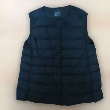 블랙 다운 베스트 여성용 XL