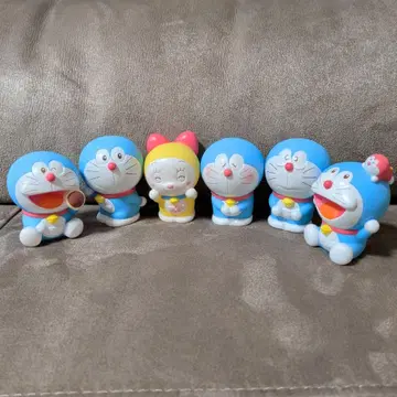 도라에몽 소프트 비닐 마스코트 6개 세트