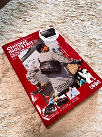 미사용 새상품 x 2개 CHROME 메신저 백 / 블랙 / 편의점 구매