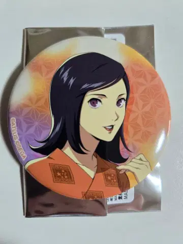 페르소나 극락탕 캔뱃지 아마노 마야