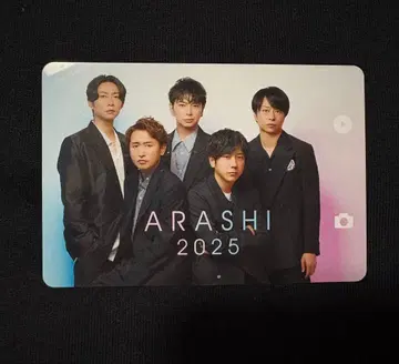 [ 당일 발송 ] 아라시 벌스데이 카드 2025 팬클럽 회원 한정판