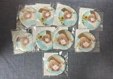 이웃집 천사의 말썽꾸러기 히로인 시이나 마히루 캔뱃지 DMM 9개