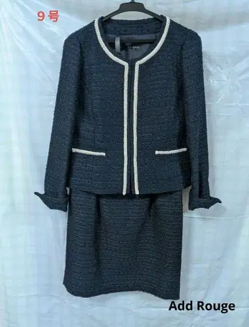(9호) 트위드 수트 [ Add Rouge ]
