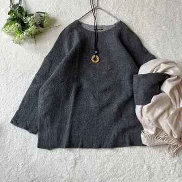 미즈이로 인드 mizuiroind 니트 루즈핏 빅 실루엣 일본제