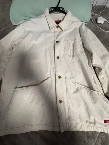Dickies 화이트 자켓 XL