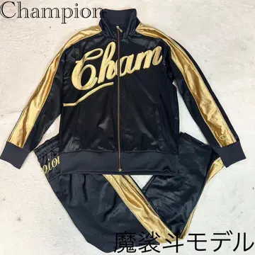 레어 Champion 셋업 마사토 모델 금 블랙 저지 상하의 L